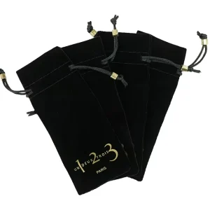 Plain Drawstring for Duffel Storage Favor Velvet Cloth Bags Wig Hanger Bag