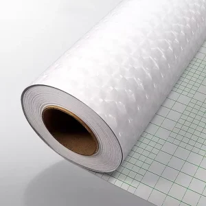 Plastic Film Clear PVC Cat Eye Pattern Holographic 3D Lenticular Cold Lamination Film