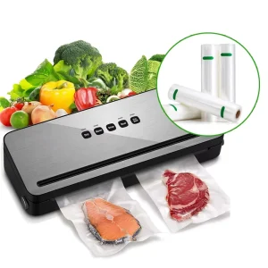 Plastic Food Saver Grade Embossed Vacuum Sealer Storage Packing Bags