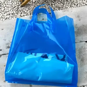 Plastic Shopping Storage Bags Sturdy Clothes Shopping Bags Daily Necessities