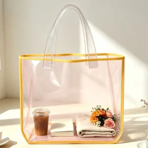 Plastic Waterproof Tote Bag Promotional Gift Shopping Bag