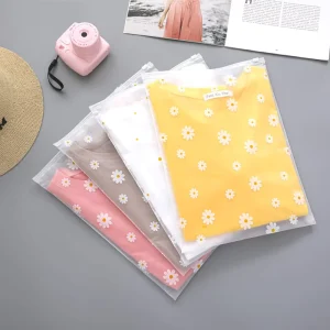 Plastic Ziplock Bag PE Clothing Bags with Zipper Custom Plastic Bags with Logo for Clothing Clear Plastic Bag for Clothing