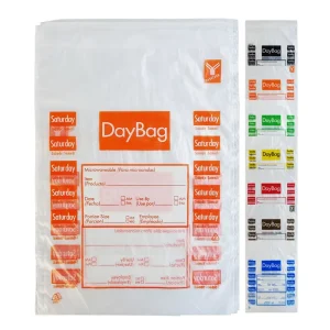 Poly Transparent HDPE Clear Disposable PE Polythene Plastic Packaging Food Bag