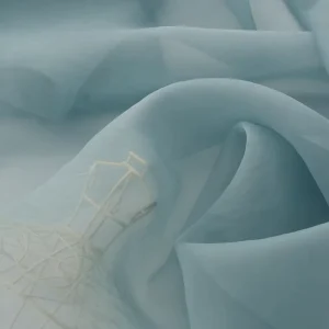Polyester Organza Fabric Matte Sheer Organza Fabric for Dress