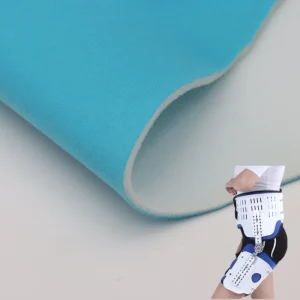 Polyester Velvet Foam Fabric Skin-Friendly Laminated for Sports Protective Orthopaedic Medical Knee Supports