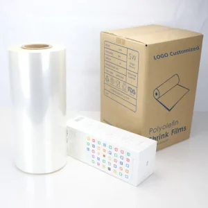 Polyolefin (POF) Shrink Film for Box Carton Packing Customized Perforation Plastic Film for Efficient Packing
