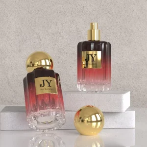 Portable 20ml Luxury Glass Perfume Spray Bottle with Plastic Cap Empty Bottle for Travel Perfume Sample Packaging