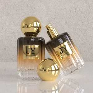 Portable 20ml Luxury Glass Perfume Spray Bottle with Plastic Cap Empty Bottle for Travel Perfume Sample Packaging