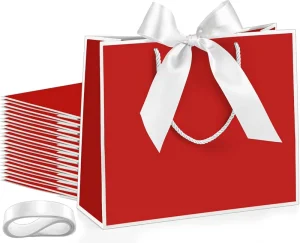Portable Biodegradable Reusable Eco Friendly Gift Paper Bags for Graduation Ceremony Souvenir Handout Shop Retail Service Daily