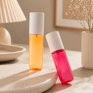 Portable Leak Proof 90ml Personal Care Fragrance Spray Bottle Lightweight PET Plastic Perfume Bottle