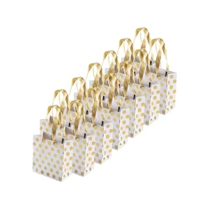 Practical Thick White Card Paper Bags With Eye Catching Patterns Lightweight Food Packaging for Bread Muffins Donuts