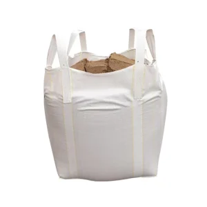 Pre-Sling Big Bag PP Woven Jumbo Ton Bag 500kg-2000kg Breathable Recyclable White FIBC Sling Bag for Packing and Loading