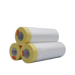Pre taped High Temperature Resistant Plastic Automotive Painting Pre Taped Masking Film for Automotive Body Painting