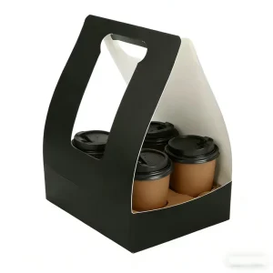Premium High End Coffee Custom Packaging with Eco Friendly Recyclable Art Paperboard Portable Design and Offset Printing