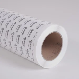 Premium Semi Gloss Paper Label Material Smooth Surface Excellent Printing Adhesive Paper Film