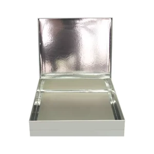 Professional Supply Design Customize Beautiful Embossed Sponge Lined Luxury Jewelry Gift Hard Matt Lamination UV Coating
