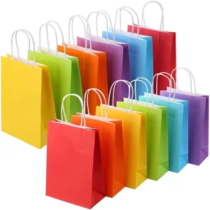 Promotion Custom Luxury Printing Clothing Cosmetic Dress Handle Paper Gift Shopping Bags