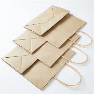 Promotion Gift Shopping Packaging Bags Environment Friendly Paper Tote Bag Custom Logo Printed Kraft Paper Bags