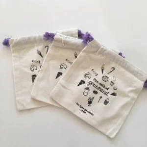 Promotional Cotton Drawstring Bags Gift Pouch Packing Dust Canvas Cartoon Bag With Logo