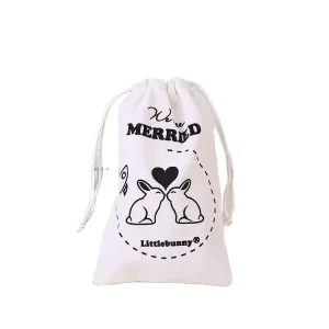 Promotional Eco Friendly Custom Logo Printed Gift Soap Pouch Storage Candle Canvas Cotton Drawstring Dust Bag