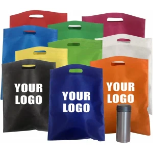 Promotional High Quality Custom Reusable Non Woven PP Shopping Flat Dustproof Bags for Packaging with Customized Logo