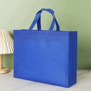 Promotional Reusable Non-woven Fashion Shopping Bag with Customized Logo Vest Handle Custom Size for Supermarket Use