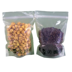 Quad Seal Stand up Ziplock Plastic Bag Square Bottom for Baby Food Potato Chips Pet Food and Sugar Packaging Made From CPP