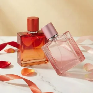Quality Luxury Design Empty Modern 100ml 50ml Glass Pressurized Atomizer Perfume Bottle