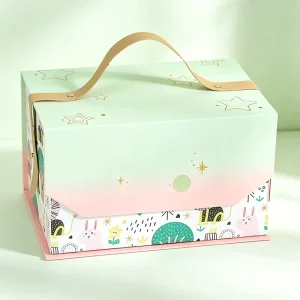 Recyclable Biodegradable Custom Logo Kraft Paper Gift Box