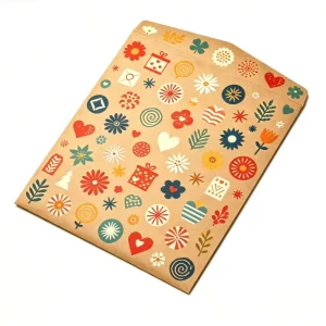 Recyclable Biodegradable Eco Friendly Kraft Paper Archival Envelope Custom Printable File Bag for Business and School Use
