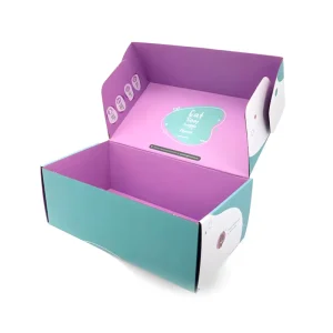 Recyclable Corrugated Board Multiple Printing Crafts Custom Brand Packaging Solution Shipping Packing Box