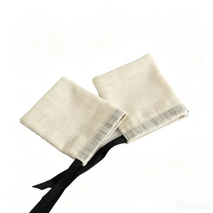 Recyclable Cotton Drawstring Jewelry Gift Pouch Dust Bag Mini Size Eco Friendly Lightweight