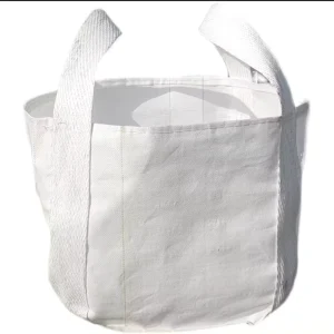 Recyclable Heavy Duty 2 Ton FIBC Bulk Bag with Fully Belted Loop and Spout PP Material Safety Factor 5:1 for Construction Use