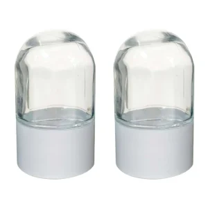 Recyclable High Borosilicate Heat Resistant Transparent Glass Dome Jar Custom Child Resistant Herb Packaging Eco Friendly