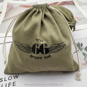 Recyclable Medium Size Cotton Linen Gift & Craft Cosmetics Dust Bags Skin Care Serum Cotton Storage Bag