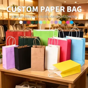 Recycled Bag Extra Large Promotion Clothing Gift Custom With Logo Printed Recycled Bag