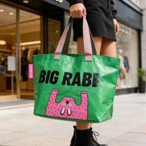 Recycled Bag PP Woven Tote Laminate Custom Reusable Plastic Shopping Bag with Logo Polypropylene Tote Waterproof Grocery Bag