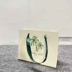 Recycled Kraft Brown Paperboard Bags with Cotton Rope Handles for Wine Coffee Pizza Shopping Luxury Style