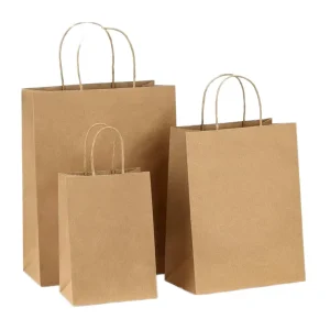 Recycled Kraft Paper Bags Brown Paper Bags with Logo