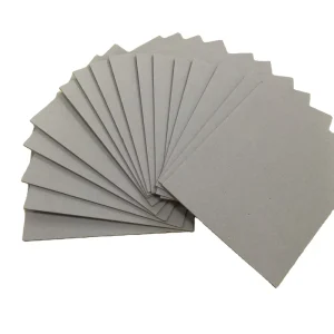 Recycled Paperboard Grey Board 1200 GSM 2mm Anti Curl Customizable Sheet for Gift and Craft Projects