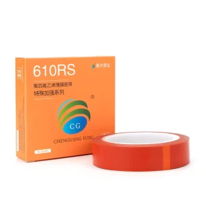 Red PTFE film tape 0.1mm*25mm*33m waterproof for electrical insulation PTFE thread seal tape