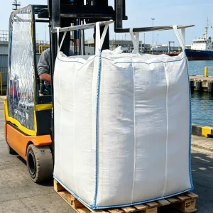 Reinforced FIBC Jumbo Bag Internal Cross Baffles Design Anti-expansion Heavy Duty Bulk Bag