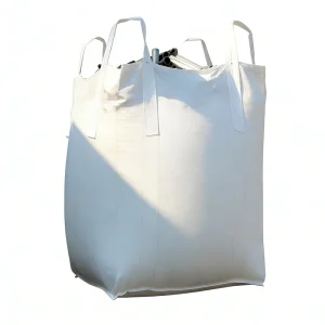 Reinforced Loop Equipped Open Top FIBC Ton Bag Breathable for Agricultural Feed and Mineral Handling