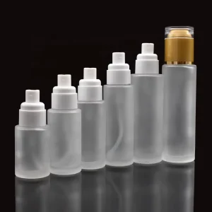 Reusable Cosmetic Glass Spray Bottles With Fine Mist Pump Head 20ml 30ml 40ml 60ml 80ml Glass Facial Toner Perfume Bottle