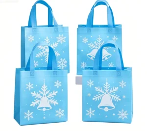 Reusable Eco Bag Non Woven Shopping Bag Custom logo Green Bag for Supermarket Hypermarket and Market Use