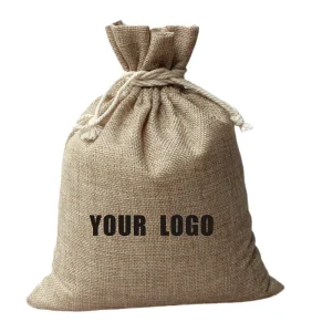 Reusable High Quality Cotton Drawstring Pouch Customized Printed Dust-proof Cotton Bag for Clothing/Jewelry/Packaging/Gift
