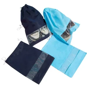Reusable Packing Waterproof Drawstring Shoe Travel Dust Bags