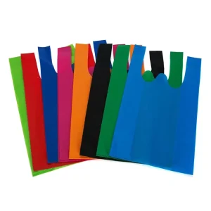 Reusable Recycled 2 Mil Thick Plastic Vest Bag Heavy Duty LDPE PE Shopping Bag for Grocery Bulk Shopping Carry Custom Logo