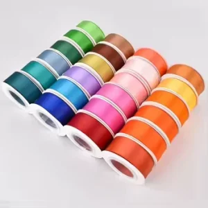 Ribbon Satin Ribbon 100 Yards 1.5Inch 196 Colors Solid Double Face Gift Satin Ribbon Roses for Flowers