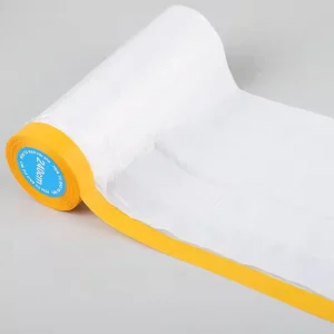 Rubber Adhesive Soft Waterproof Transparent Delivery Stock Washi Auto Masking Tape Paper Protective Film Automotive Painting